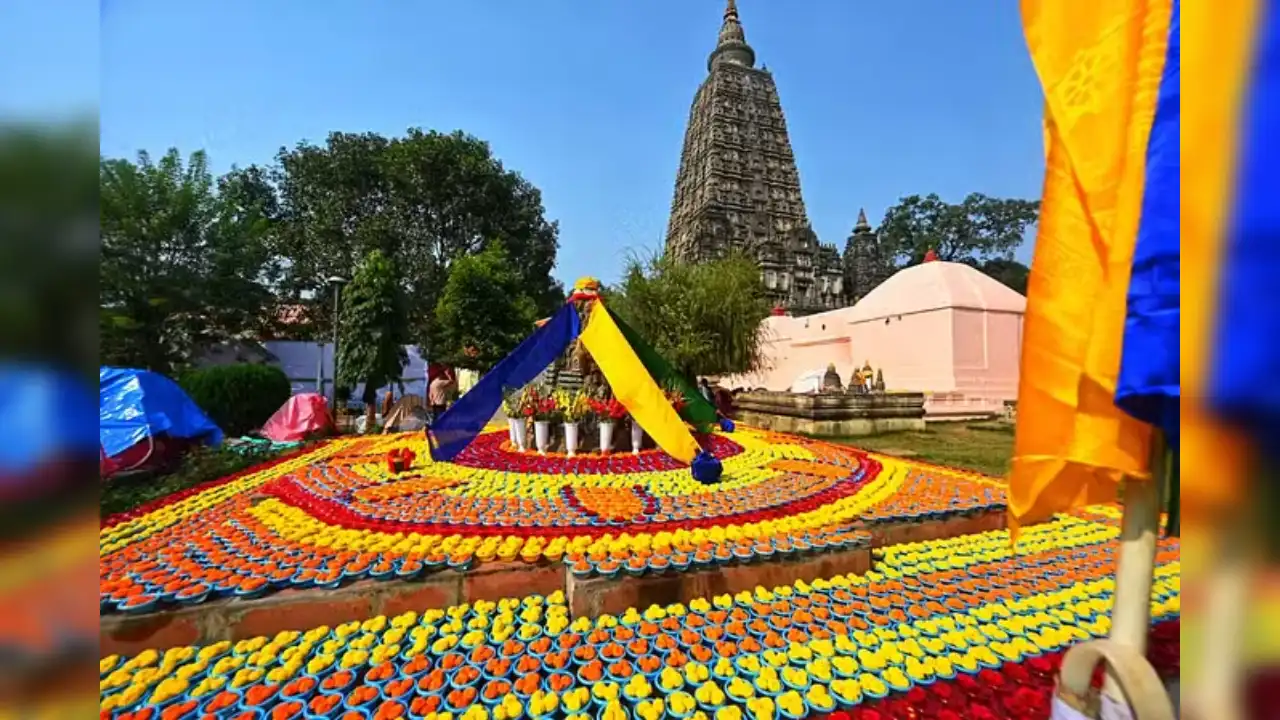 Mahabodhi Temple: महाबोधि मंदिर को बम से उड़ाने की धमकी, सुरक्षा की गई सख्त