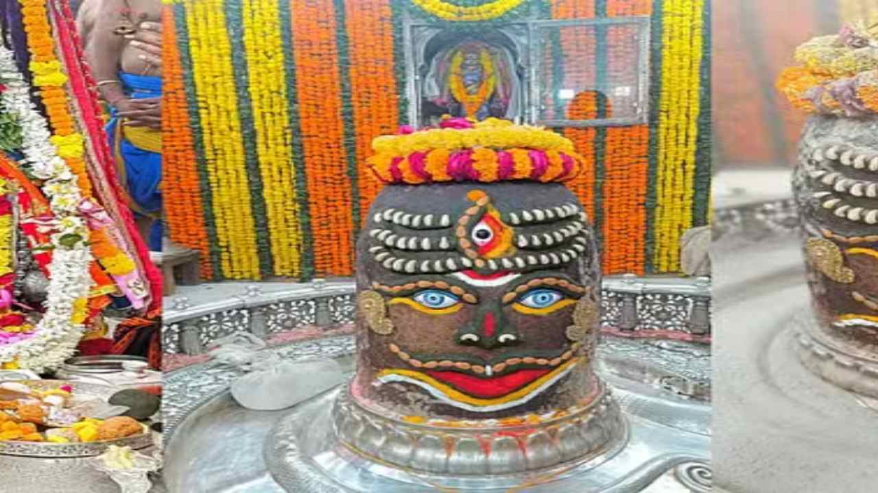 बाबा महाकाल ने खोली अपनी दिव्य तीसरी आंखें, भक्तों को मिले दिव्य दर्शन