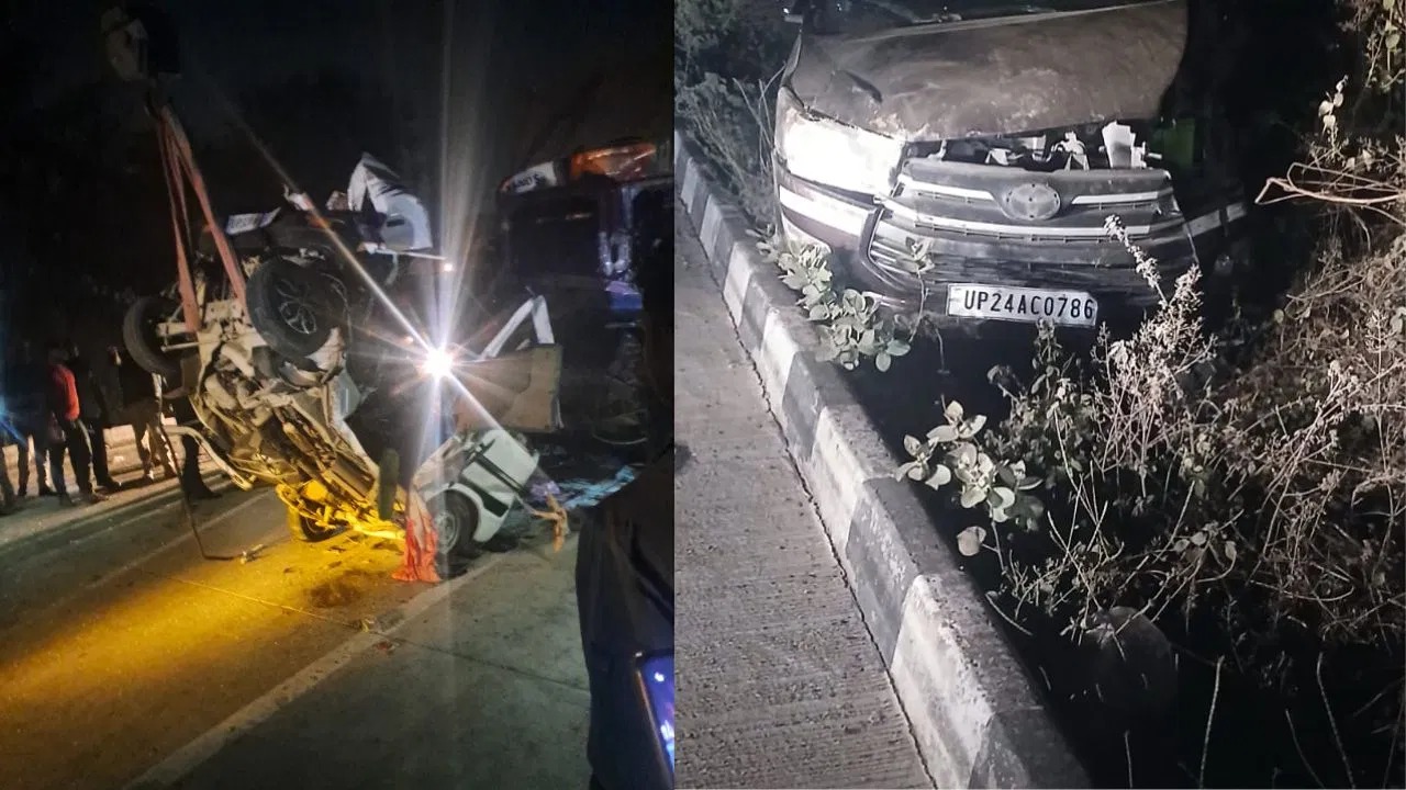 UP Road Accident: लखनऊ में देर रात ट्रक और 2 कारों में भीषण टक्कर,4 की मौत, 7 की हालत गंभीर