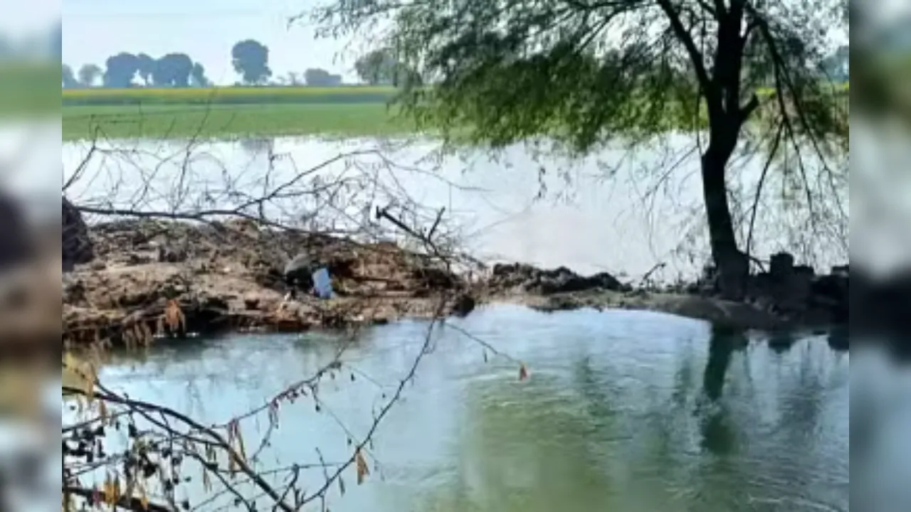 बीसलपुर पाइपलाइन से एक महीने से पानी व्यर्थ, खेत लबालब; किसानों की फसलें बर्बाद