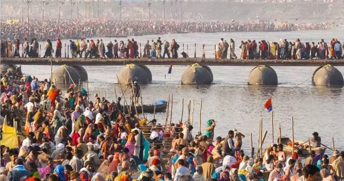 संगम के सभी घाटों पर शांतिपूर्वक चल रहा है स्नान, अखाड़े नहीं करेंगे अमृत स्नान