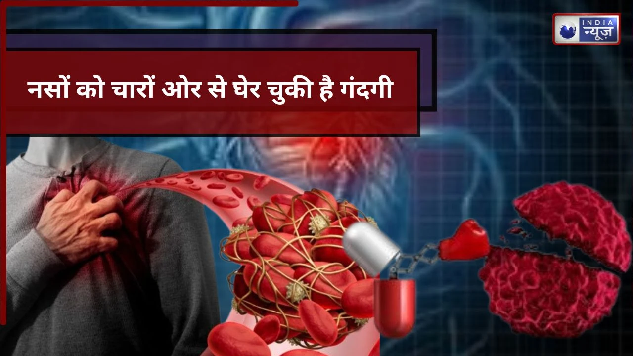 नसों को चारों ओर से घेर चुकी है गंदगी, आज ही करा लें जांच, वरना जान ले लेंगे ये लक्षण!