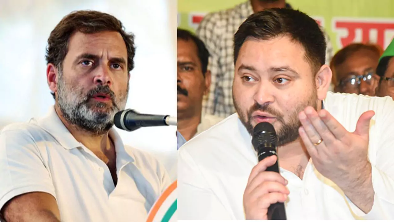 Rahul Gandhi के चक्कर में ये क्या कर गए तेजस्वी यादव, दिल्ली चुनाव से पहले लटक गए RJD नेताओं के मुंह? मच गई हलचल