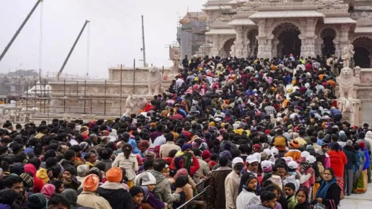 बसंत पंचमी पर अयोध्या ने गढ़ा नया कीर्तिमान, एक करोड़ के पार पहुंचा श्रद्धालुओं का आंकड़ा