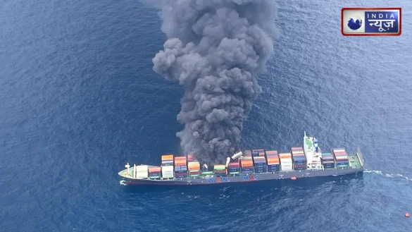भारत की समुद्री सीमा में हुआ बड़ा विस्फोट, मुंबई तक मचा हड़कंप…नौसेना ने एक्टिव होते हुए उतारा अपना जंगी जहाज
