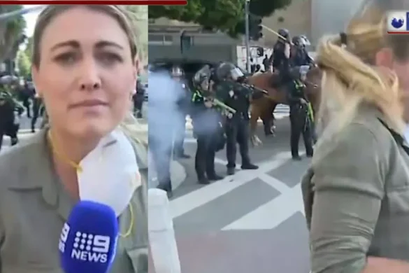 रिपोर्टिंग कर रही थी महिला पत्रकार, तभी ट्रंप की पुलिस ने सरेआम मार दी गोली, सामने आया हैरान कर देने वाला Video