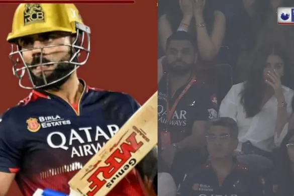 IPL के फाइनल में उदास दिखीं अनुष्का शर्मा, विराट कोहली हुए आउट तो नहीं हुआ यकीन, रिएक्शन जमकर हो रहा वायरल