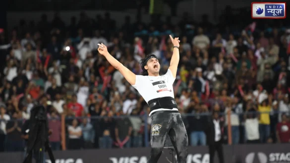 नीरज चोपड़ा ने  Neeraj Chopra Classic 2025 में 86.18 मीटर थ्रो के साथ स्वर्ण पदक जीता