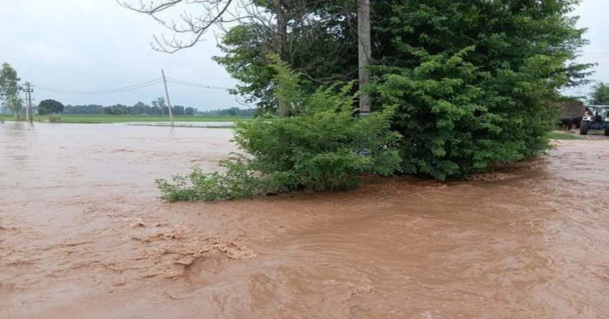 कुरुक्षेत्र के गांव कठवा में मारकंडा नदी के जलस्तर बढ़ने से ग्रामीणों की बढ़ी चिंता, ग्रामीणों ने प्रशासनिक अधिकारी पर लगाए अनदेखी के आरोप