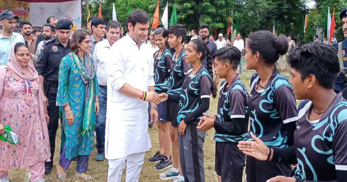 Sports Minister Gaurav Gautam