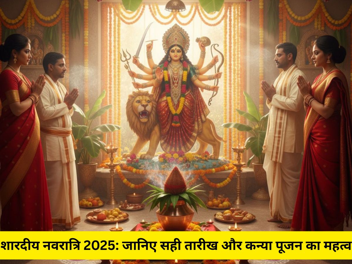 Shardiya Navratri 2025: जानिए कब मनाई जाएगी दुर्गा अष्टमी और महानवमी? साथ ही कन्या पूजा करने की क्या है सही विधि?