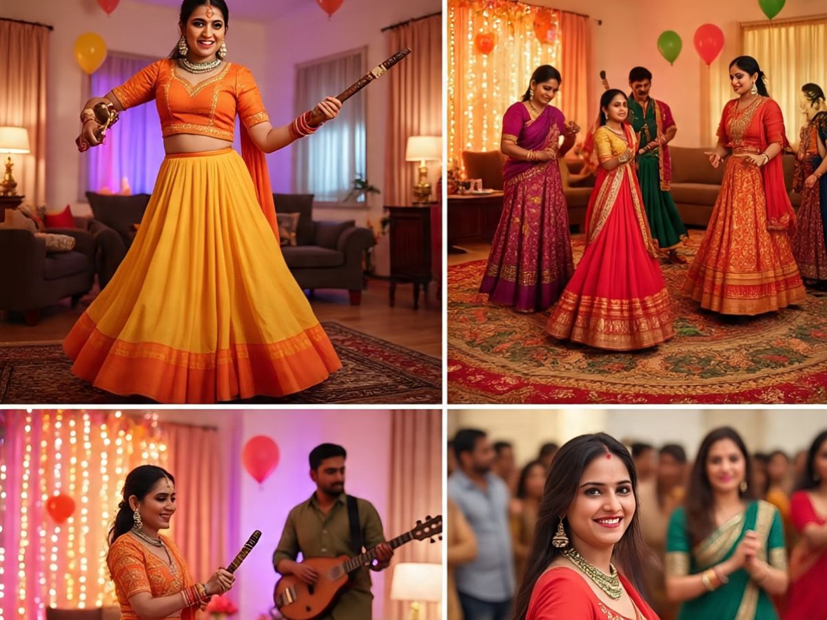 छोटा बजट, बड़ा मज़ा: ऐसे मनाएँ घर पर यादगार गरबा नाइट, मेहमान भी कहेंगे WOW!