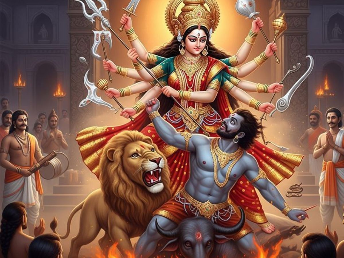 Shardiya Navratri 2025: जानिए कब मनाई जाएगी दुर्गा अष्टमी और महानवमी? साथ ही कन्या पूजा करने की क्या है सही विधि? - Gallery Image