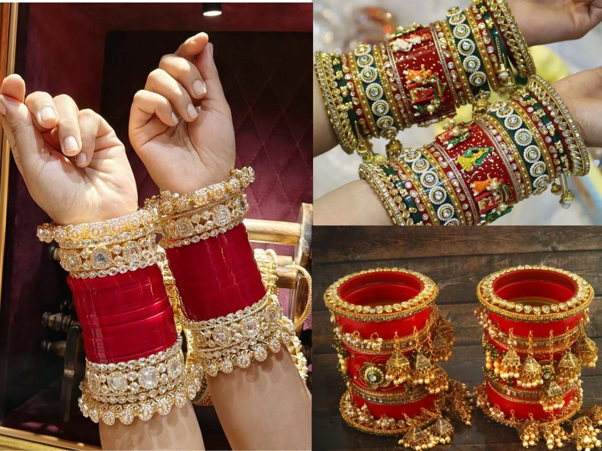 Karwa Chauth 2025: नई नवेली दुल्हन जैसे लुक के लिए चुनें ये स्पेशल चूड़ा डिज़ाइन जो बनाएँगे आपको और भी खूबसूरत