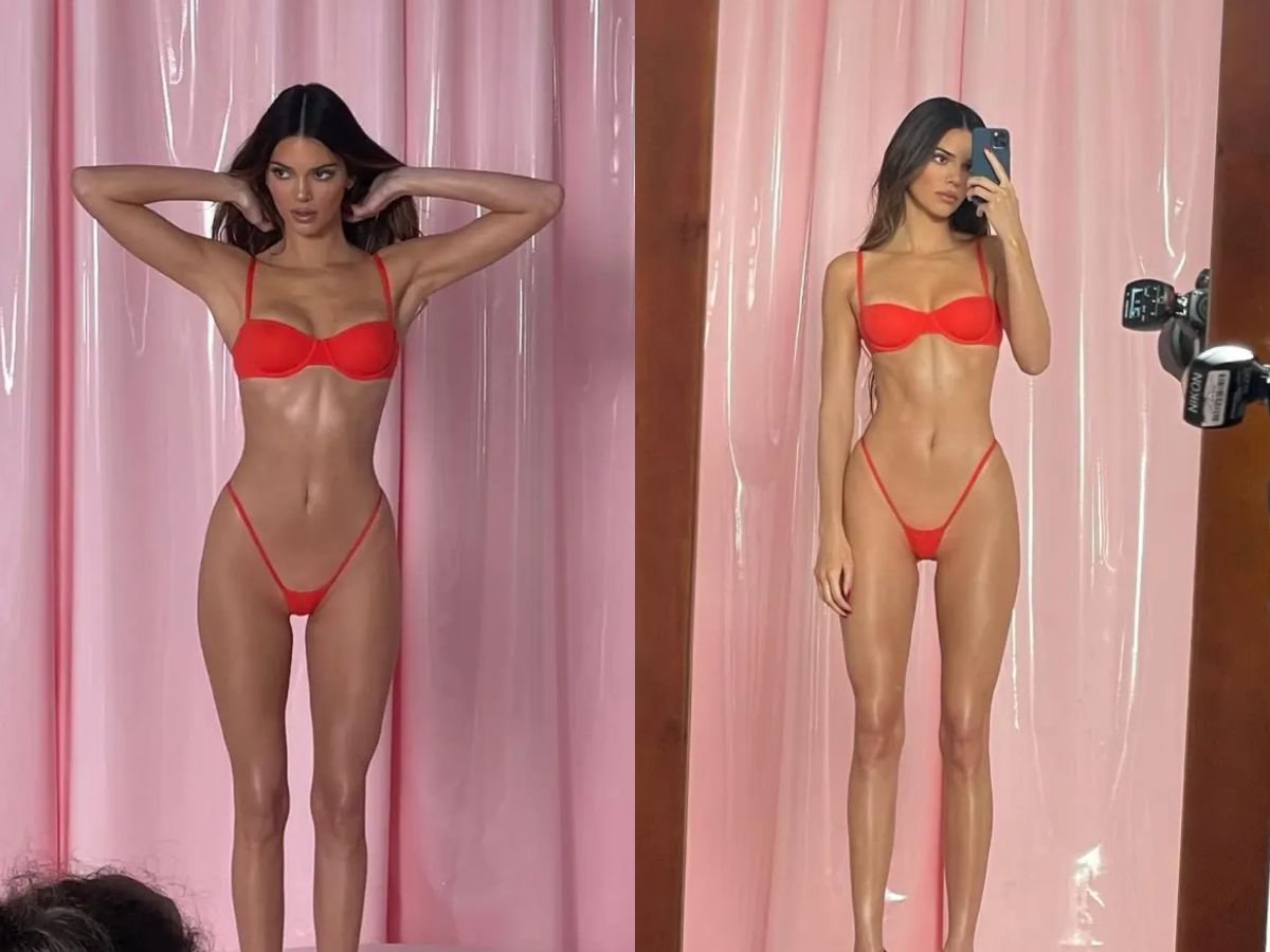 kendall jenner red hot look - Photo Gallery