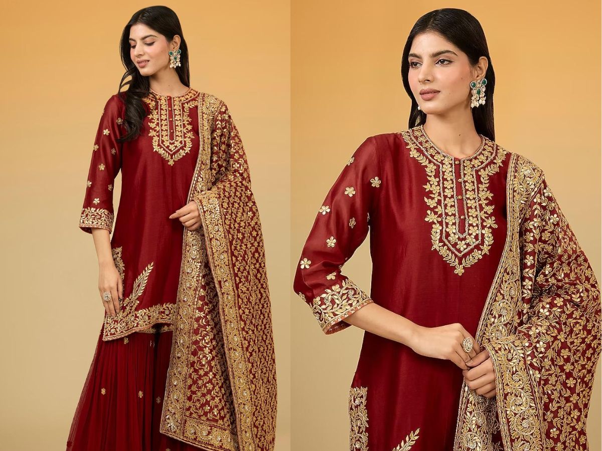 Karwa Chauth 2025: इस करवा चौथ सुहागनें दिखेंगी सबसे हसीन क्योंकि , Amazon पर आए कुर्ता सेट कलेक्शन बनाएँगे आपके त्योहार और आपको और भी स्पेशल - Gallery Image