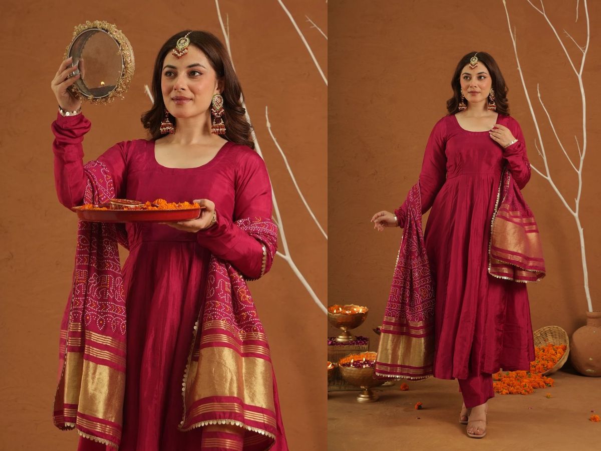 Karwa Chauth 2025: इस करवा चौथ सुहागनें दिखेंगी सबसे हसीन क्योंकि , Amazon पर आए कुर्ता सेट कलेक्शन बनाएँगे आपके त्योहार और आपको और भी स्पेशल - Gallery Image