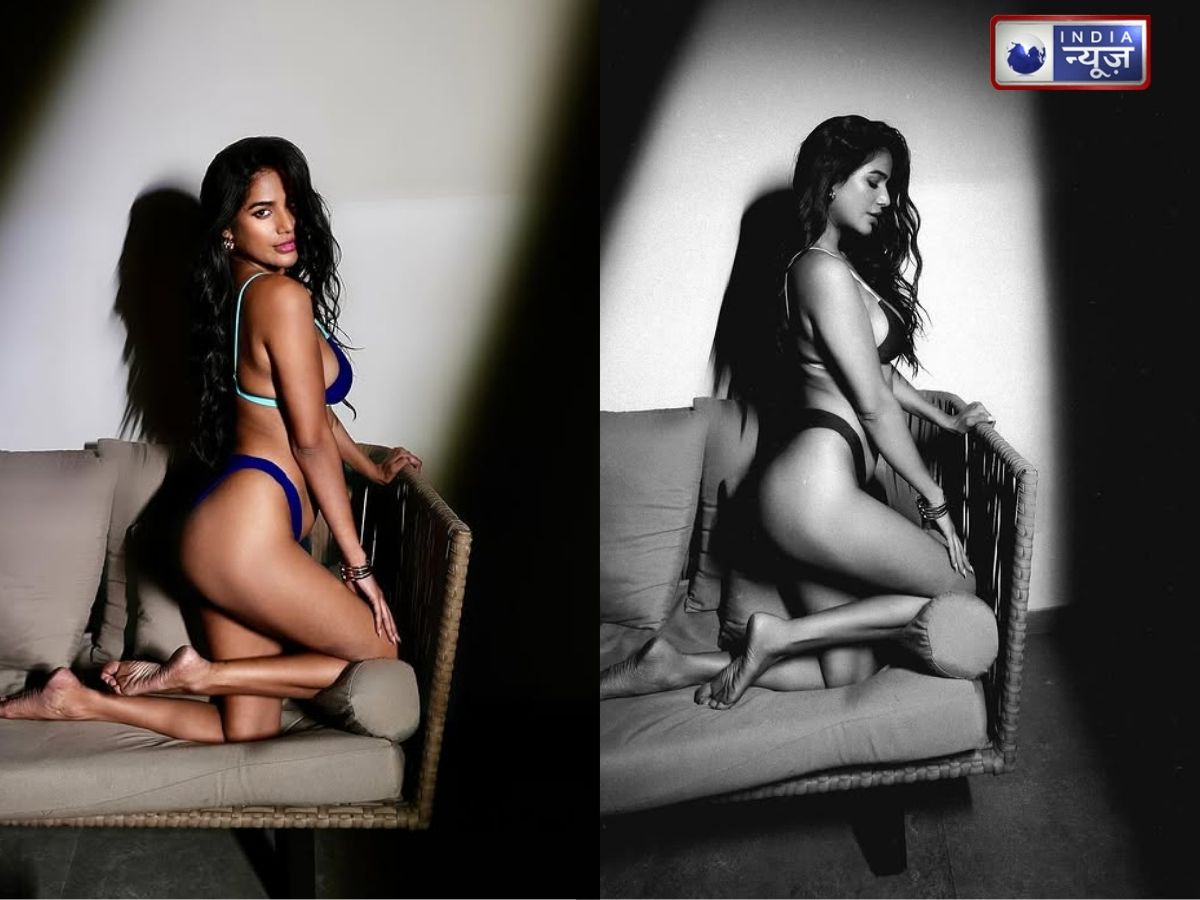 Poonam Panday ने बिकिनी में दिए ऐसे Sexy पोज, देख कैमरामैन को भी शर्म से झुक गई नजरें