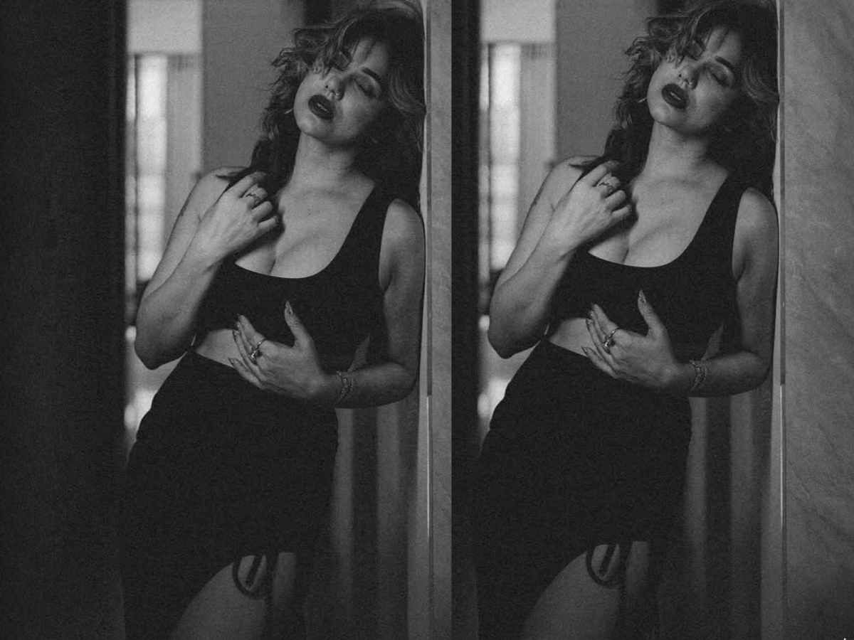 Kangana Sharma ने पार की शर्म की सारी हदें, कपड़े उतार मखमली बदन दिखाने में नहीं छोड़ी कोई कसर - Gallery Image