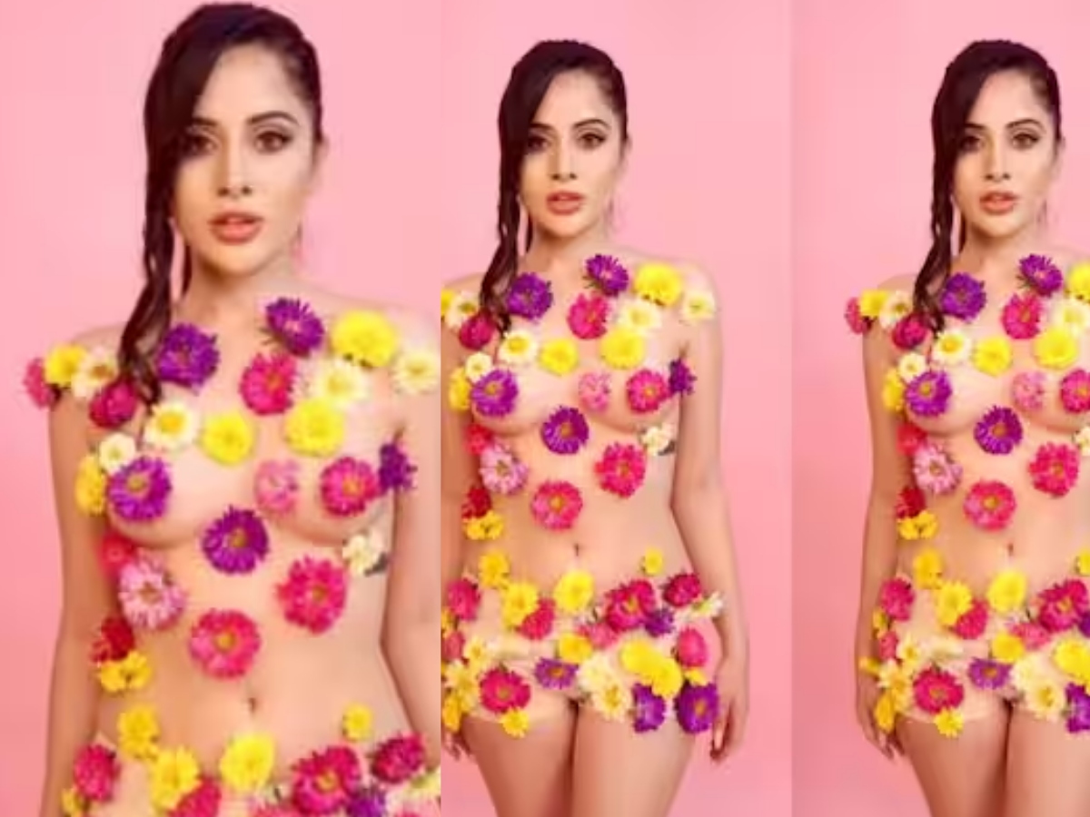 कभी फूल तो कभी पत्ती, Urfi Javed की सेक्सी तस्वीरें देख धड़कने हो जाएंगी तेज; लोगों को जाना पड़ जाएगा ‘ICU!’ - Gallery Image