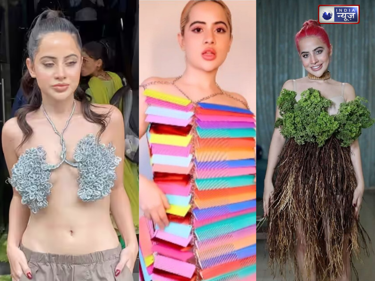 कभी फूल तो कभी पत्ती, Urfi Javed की सेक्सी तस्वीरें देख धड़कने हो जाएंगी तेज; लोगों को जाना पड़ जाएगा ‘ICU!’