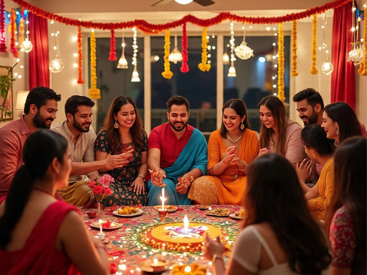 छोटा बजट, बड़ा मज़ा: ऐसे मनाएँ घर पर यादगार गरबा नाइट, मेहमान भी कहेंगे WOW! - Gallery Image