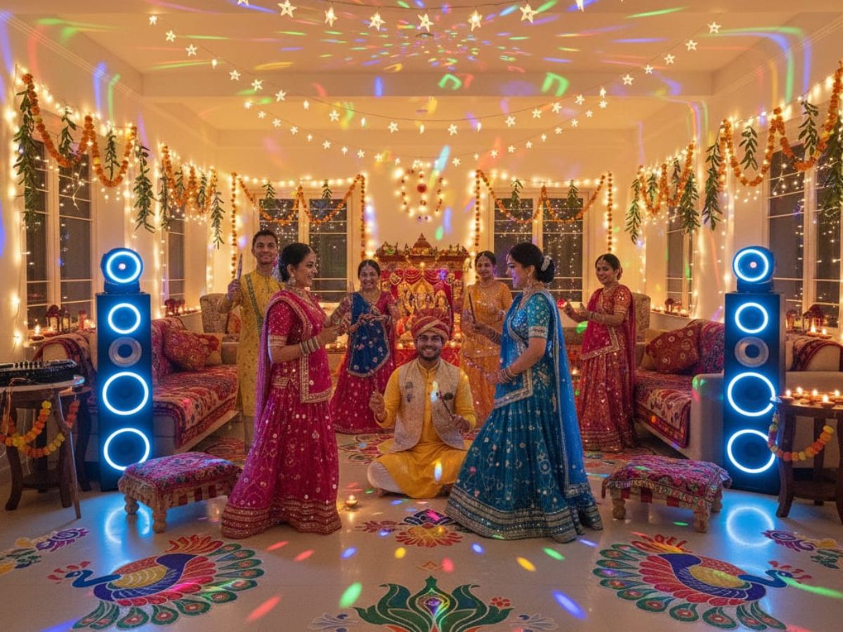 छोटा बजट, बड़ा मज़ा: ऐसे मनाएँ घर पर यादगार गरबा नाइट, मेहमान भी कहेंगे WOW! - Gallery Image