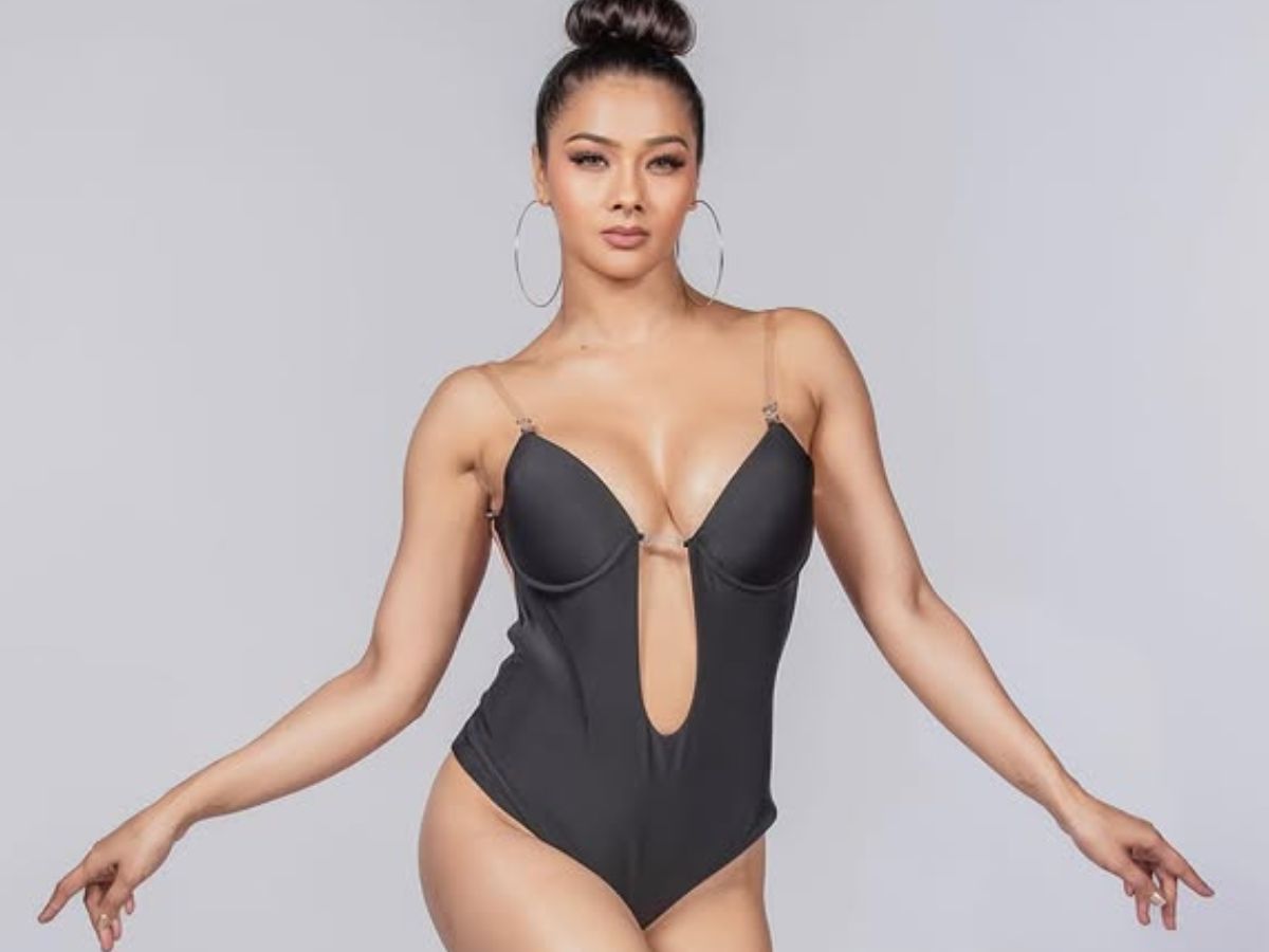 Namrata Malla sizzles in a cutout black bodysuit - Photo Gallery