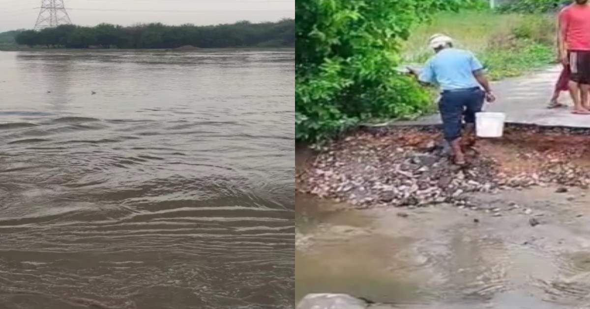 हरियाणा के इस जिले में यमुना नदी के तेज बहाव से टूटी सड़कें, यमुना के दूसरी तरफ बसे 14 गांवों का संपर्क टूटा, ग्रामीणों ने सरकार पर लगाए गंभीर आरोप