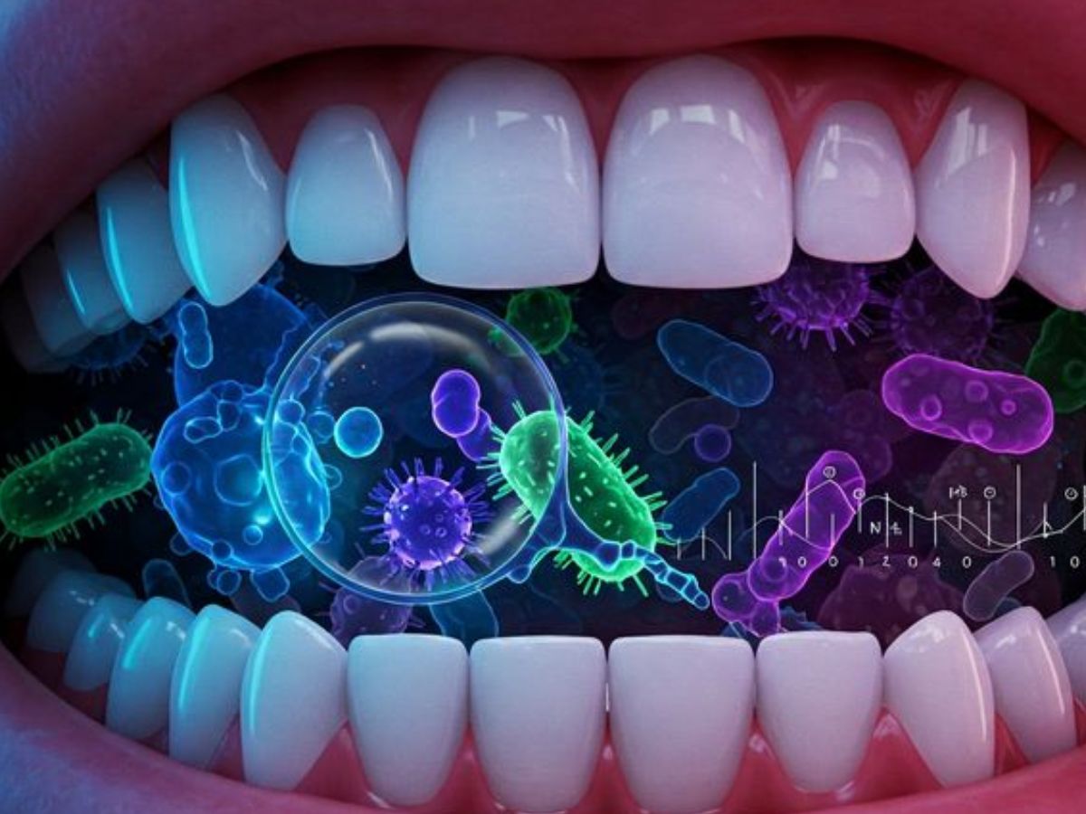 rapid growth of bacteria in the mouth - Photo Gallery