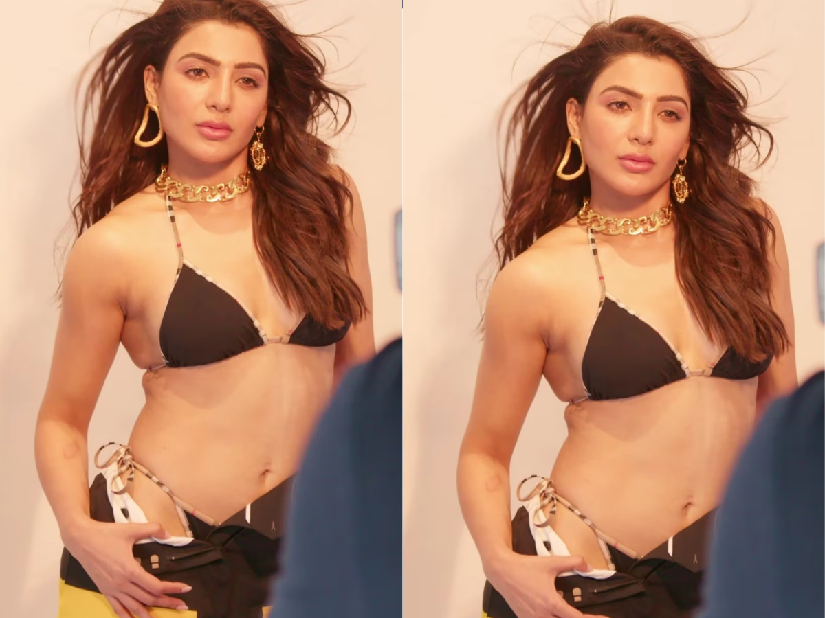 Samantha Ruth Prabhu ने अपनी Sexy अदाओं से इंटरनेट पर लगाई आग, तस्वीरें देख डोल जाएगा मर्दों का ईमान - Gallery Image