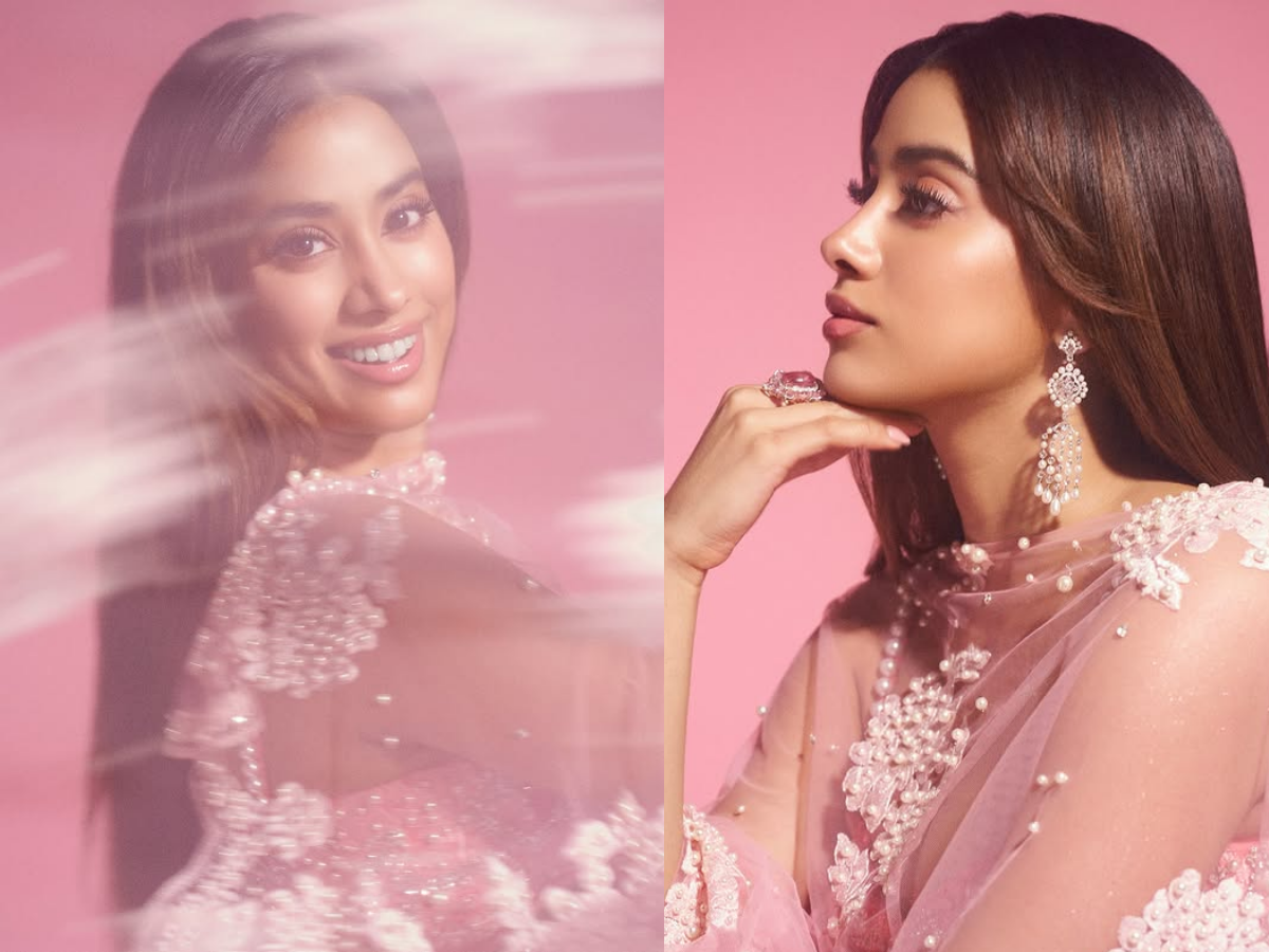 किसी परी से कम नहीं लग रही ‘तुलसी कुमारी’, Janhvi Kapoor ने देसी अवतार में फैन्स को किया घायल, देखें तस्वीरें - Gallery Image