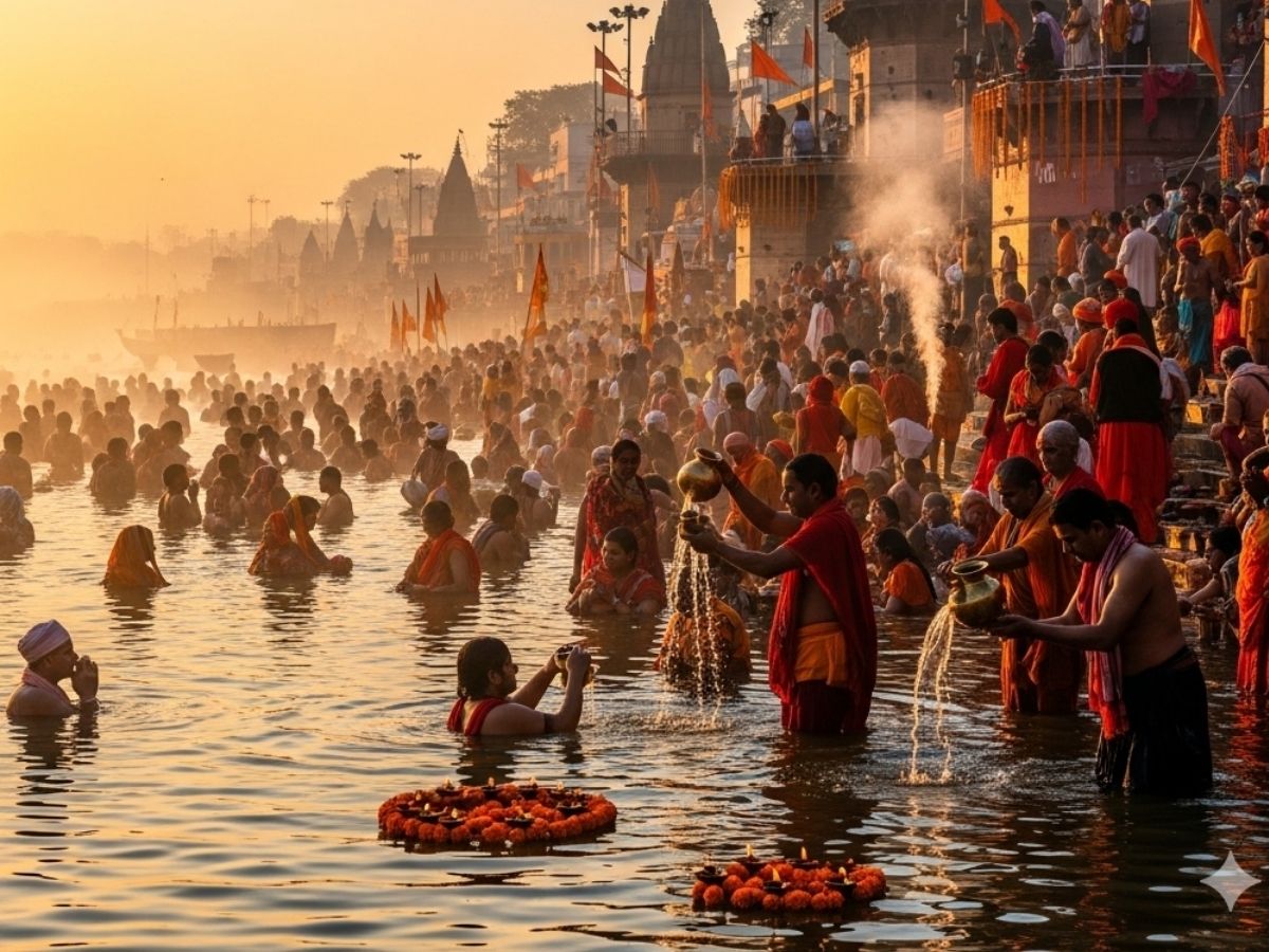 सर्वपितृ अमावस्या पर गंगा स्नान का है बेहद खास महत्व, क्या कहती हैं धार्मिक मान्यताएं; जाने यहां - Gallery Image