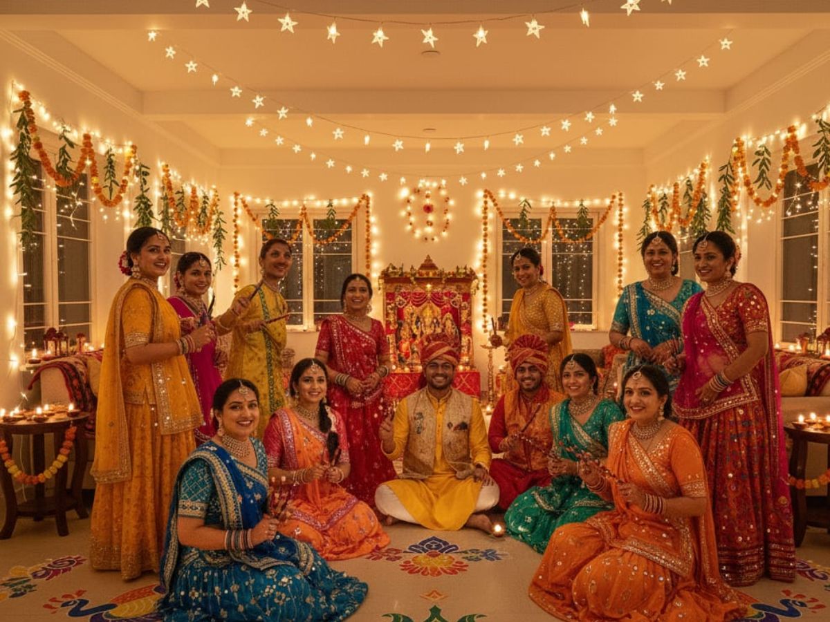 छोटा बजट, बड़ा मज़ा: ऐसे मनाएँ घर पर यादगार गरबा नाइट, मेहमान भी कहेंगे WOW! - Gallery Image