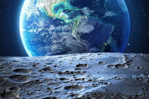 चांद का क्षेत्रफल पृथ्वी के किस देश के बराबर है?