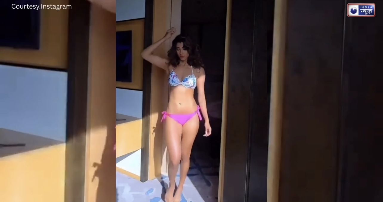 Hot Pink Bikini में Nehal Chudasama का नया वीडियो देख, फैंस हुए हैरान – कहा, क्या यही सब करना पड़ता है  Bigg Boss में जाने के लिए?