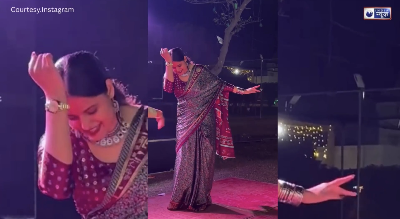 Sexy Bhabhi का वायरल वीडियो! भाभी का हॉट डांस मूव्स देख, इंटरनेट पर मचा हल्ला, बार-बार देखने से पिघलते गए फैंस!