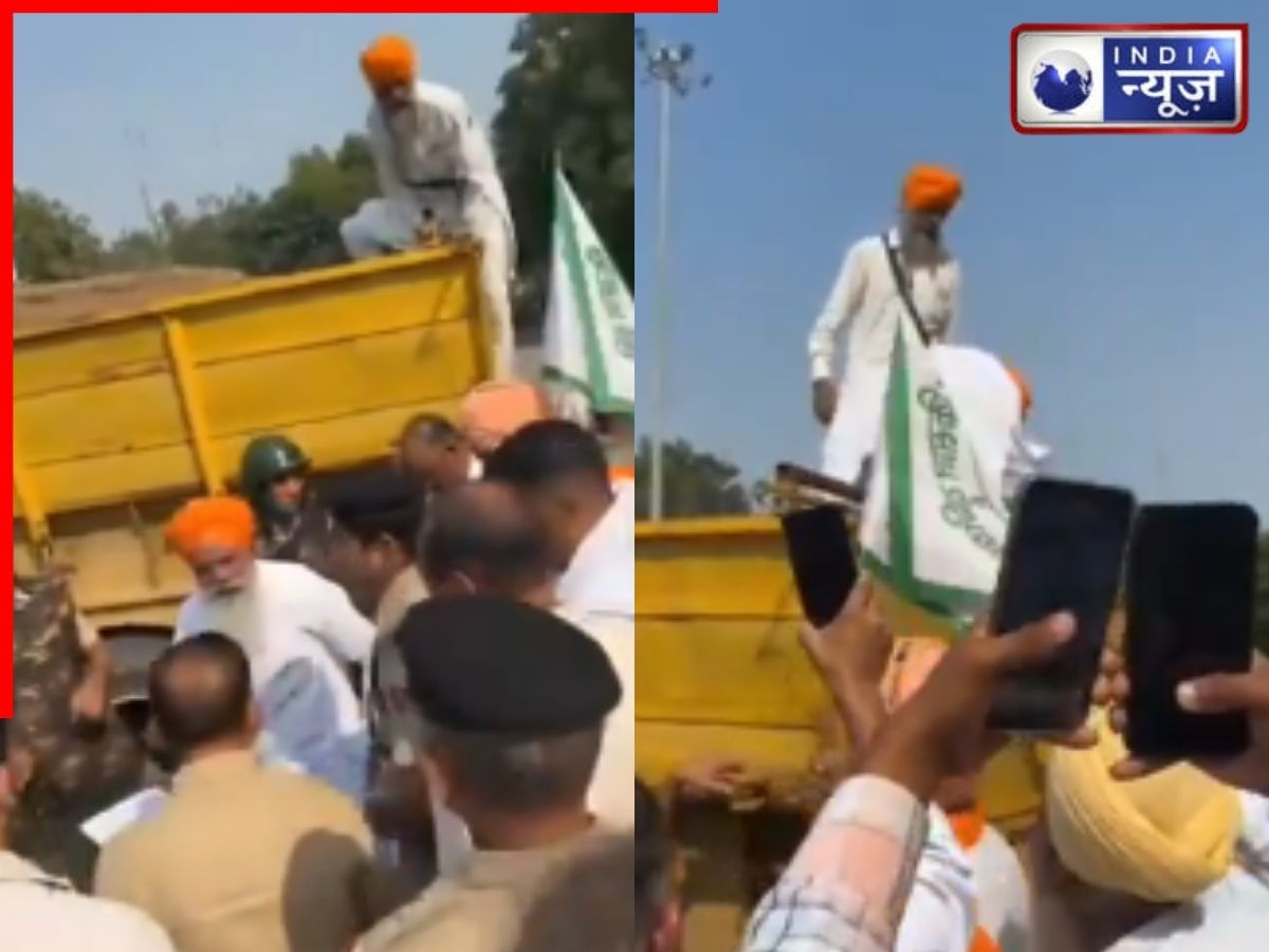 Farmer Protest: Haryana में किसानों का फिर दिखा रौद्ररुप, Gurnaam Chaduni ने DFC के जड़ा जोरदार थप्पड़