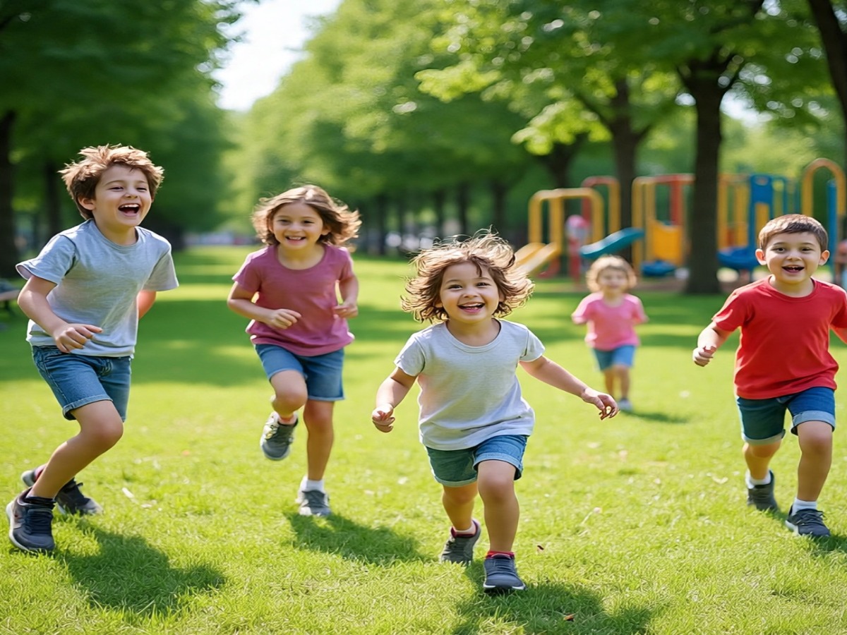 Make children engage in Outdoor Games - Photo Gallery