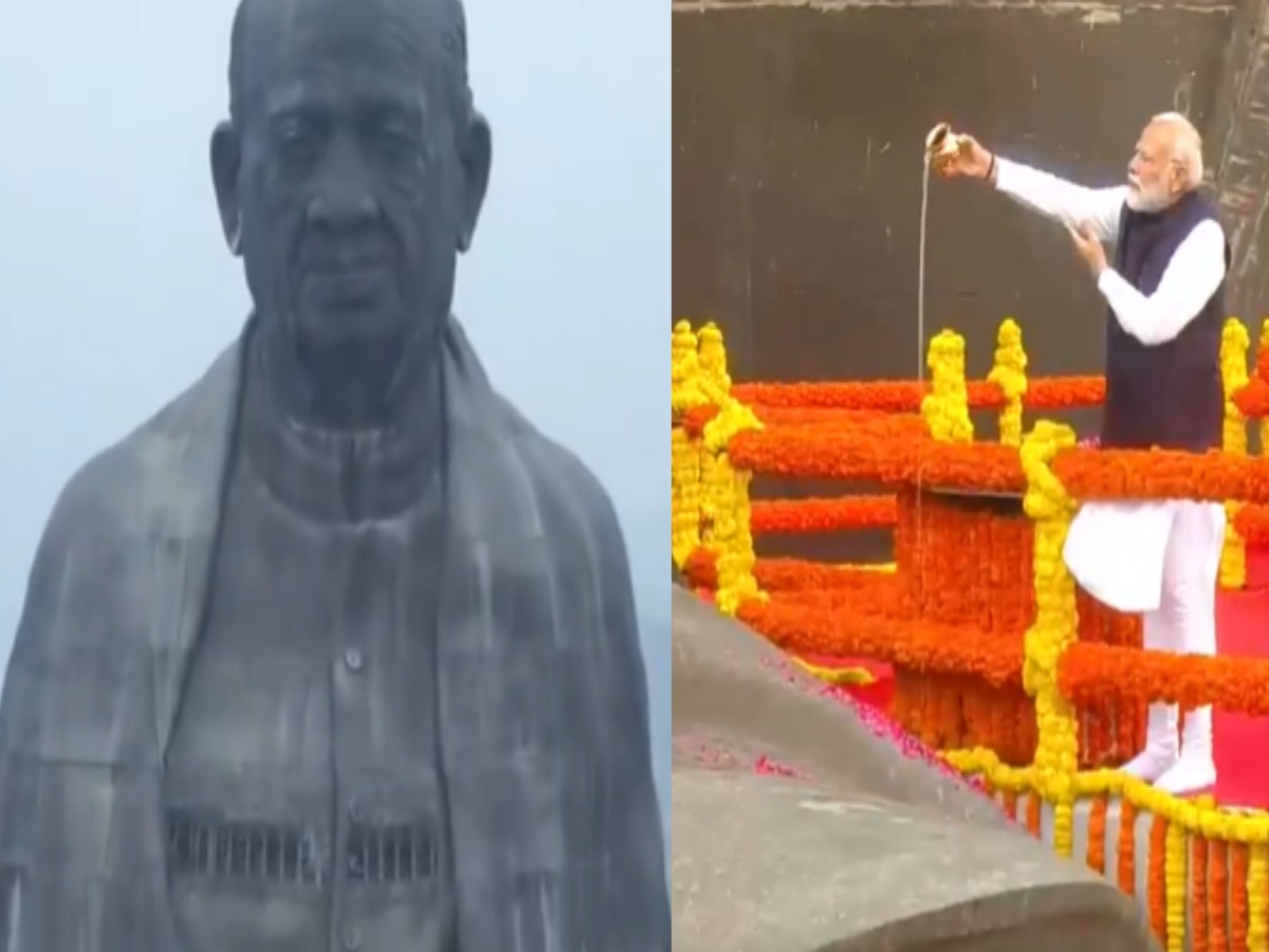 Sardar Patel की 150वीं जयंती आज, Statue of Unity पर PM Modi ने दी भव्य श्रद्धांजलि