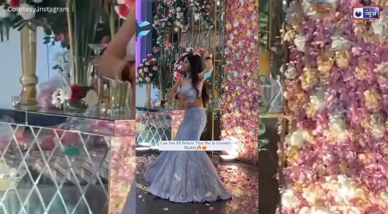 Sexy Bhabhi Dance : देवर की शादी में भाभी का जबरदस्त डांस हुआ वायरल!  सेक्सी मूव्स से पूरे फंक्शन में लगाई आग…