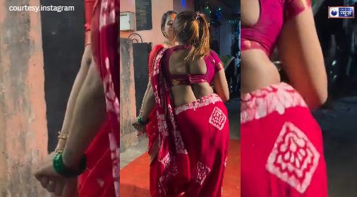 Sexy Bhabhi: कमर का वो ‘लचकदार’ Curve! भाभी ने अपना हॉट फिगर दिखाकर बनाया 2 Million लोगों को दीवाना…