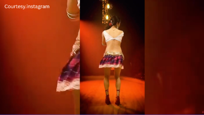 Sexy Bhabhi Video: एक हुक पर टिका भाभी जी का ब्लाउज, भोजपूरी गाने पर बंद कमरे में किया बंपर डांस