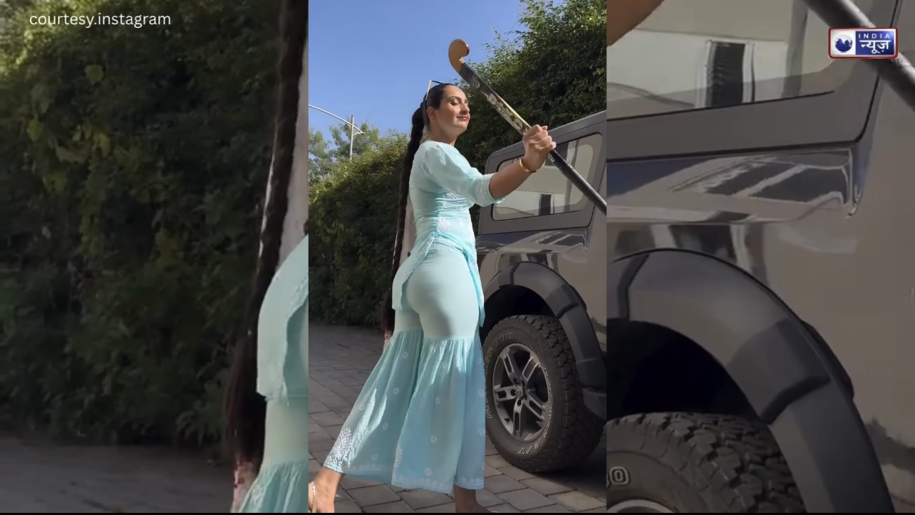 भाभी ने टाइट फिट कपड़ों में हॉट बदन दिखाकर कर दिया लड़कों को पागल! फिगर देख बोले- ‘आज तो लेग पीस खाना है’