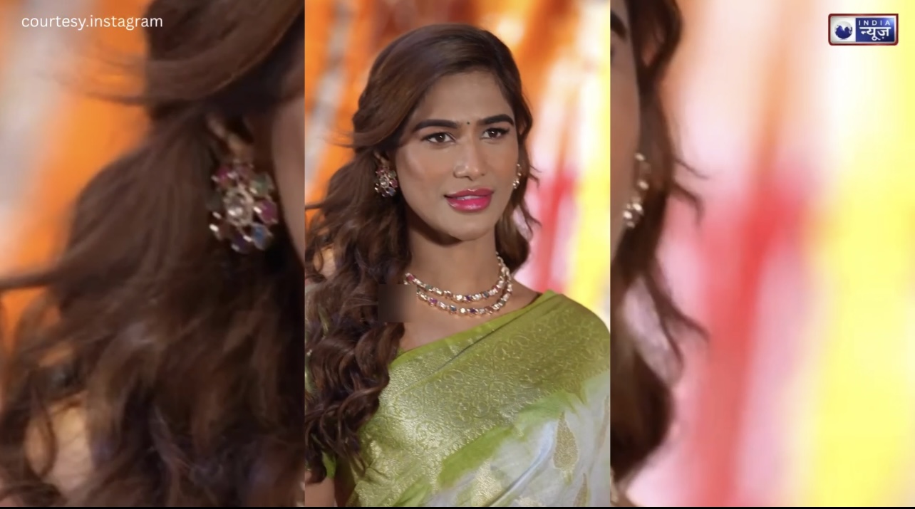 ‘छी! भाई कितनी बुरी लग रही है’ Poonam Pandey ने अपनी ग्रीन साड़ी और डार्क मेकअप से फैशन की डुबोई लुटिया!