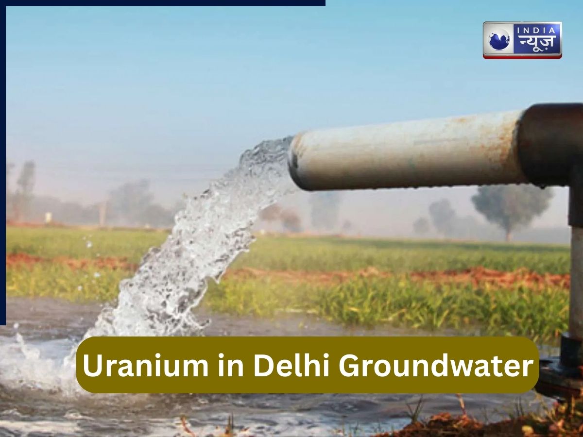 दिल्ली का ग्राउंड वाटर हुआ टॉक्सिक! जानिए पानी‌ में यूरेनियम, लेड, नाइट्रेट की बढ़ी मात्रा आपकी सेहत के लिए कितनी खतरनाक?