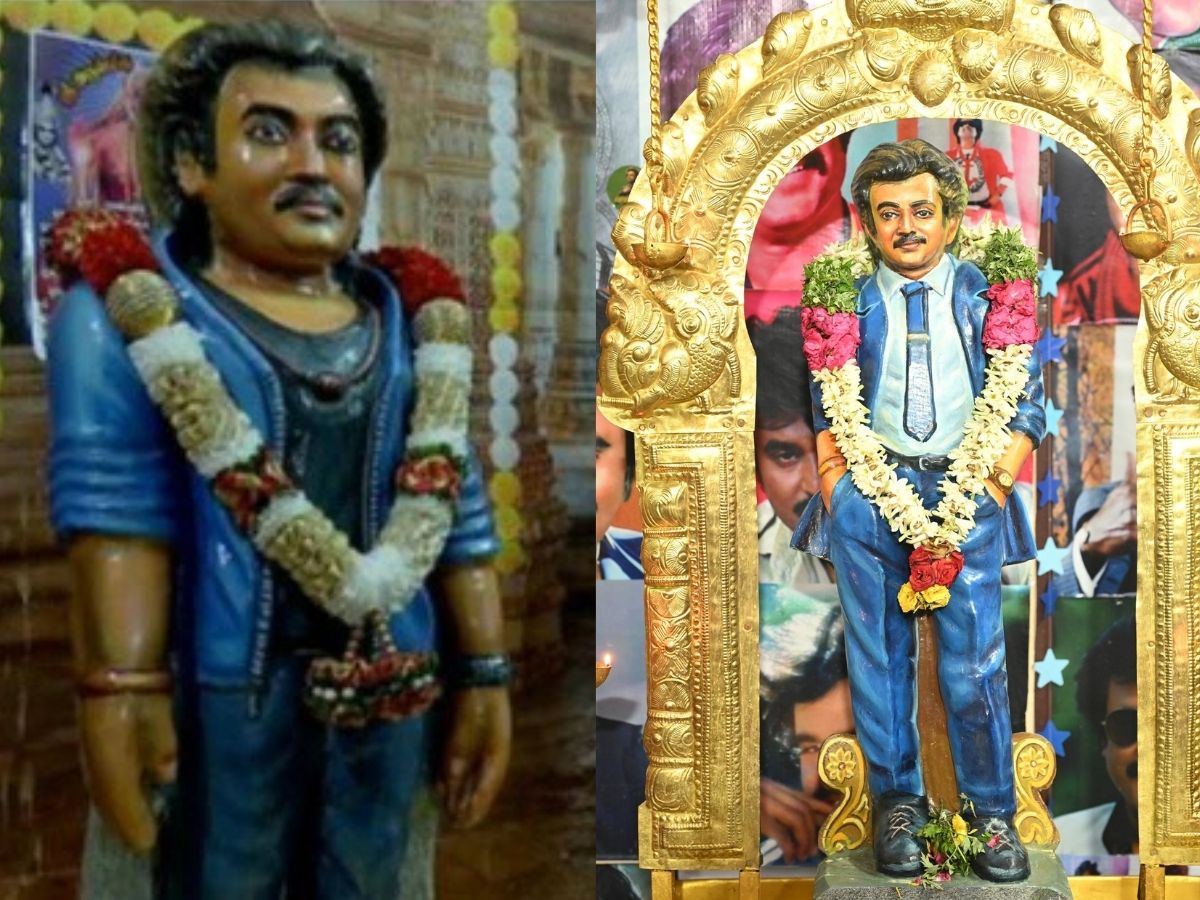 Rajinikanth is worshipped in this temple - Photo Gallery