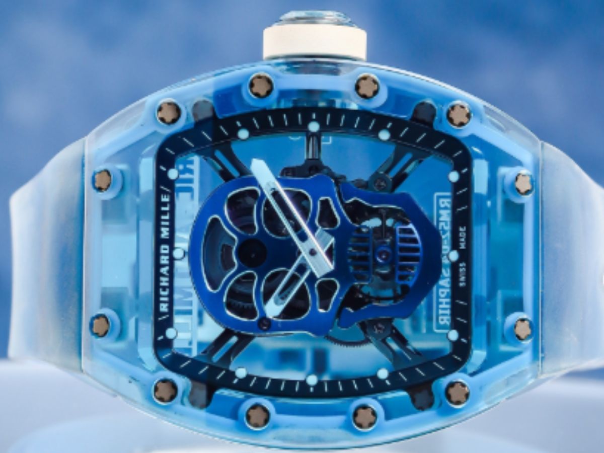 Richard Mille RM 52-04 "Skull" Blue Sapphire - Photo Gallery
