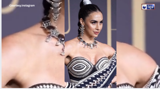 फैशन की आड़ में ‘Nudity’? Lauren Gottlieb की इस हद से ज्यादा रिवीलिंग ऑफ-शोल्डर ड्रेस पर पब्लिक ने उठाए सवाल!