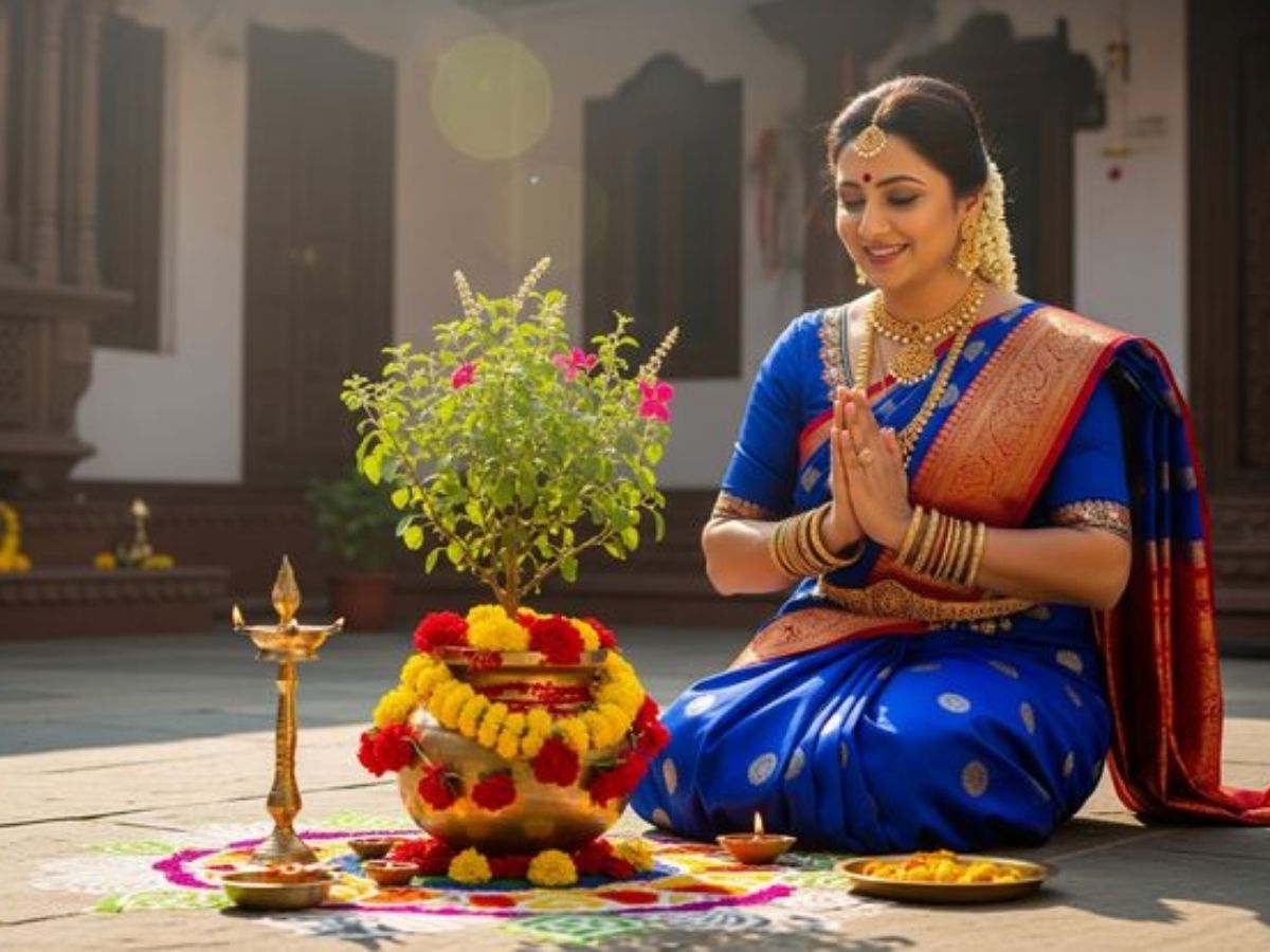 Tulsi Pujan Diwas Remedies to Do in the Evening - Photo Gallery